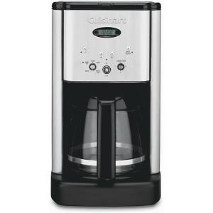 Cuisinart DCC-1200P1 Brew Central 12-Cup Programmable Coffeemaker Coffee Maker, Carafe, Brushed Chrome(Brushed Chrome)