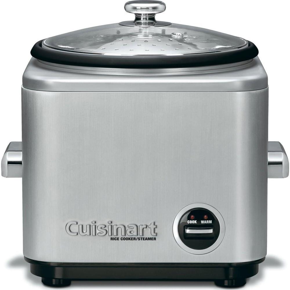 imageCuisinart CRC400P1 4 Cup Rice Cooker Stainless Steel Exterior8Cup