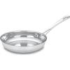 imageCuisinart 42230H Contour Stainless 12Inch Open Skillet with Helper Handle SilverSilver