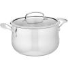 imageCuisinart Contour Stainless 6Quart Saucepot with Glass CoverSilver
