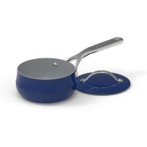 Cuisinart Culinary Collection Nonstick 1 Qt. Saucepan + Cover, Sapphire(Sapphire)
