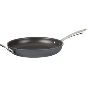 Cuisinart Dishwasher Safe Hard-Anodized Nonstick 10-Inch Open Skillet(Open Skillet w/Helper)