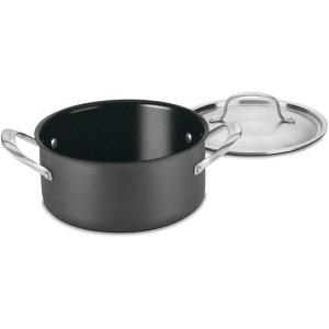 Cuisinart GG44-22 GreenGourmet Hard-Anodized Nonstick 4-Quart Dutch Oven with Cover(4 Quarts)