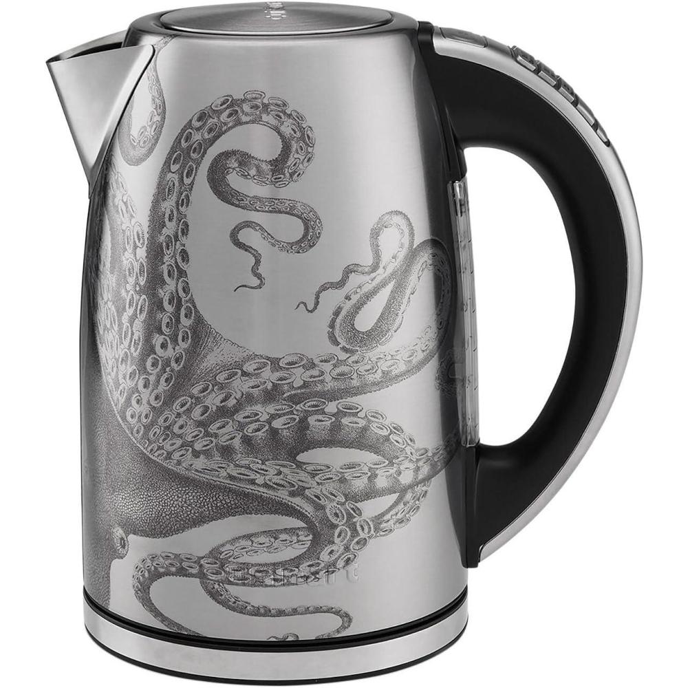 imageCuisinart GK17N Viewpro Cordless Electric Kettle Silver 17 LiterCaskata