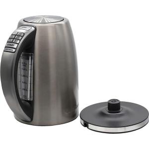 Cuisinart GK-17N Viewpro Cordless Electric Kettle, Silver 1.7 Liter(Brushed Graphite Gray)