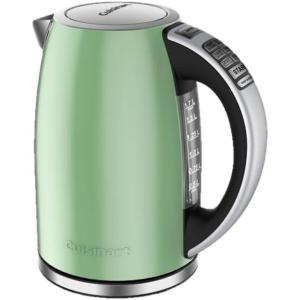 Cuisinart GK-17N Viewpro Cordless Electric Kettle, Silver 1.7 Liter(Pistachio)
