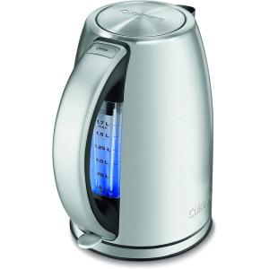 Cuisinart GK-17N Viewpro Cordless Electric Kettle, Silver 1.7 Liter(Stainless Steel)