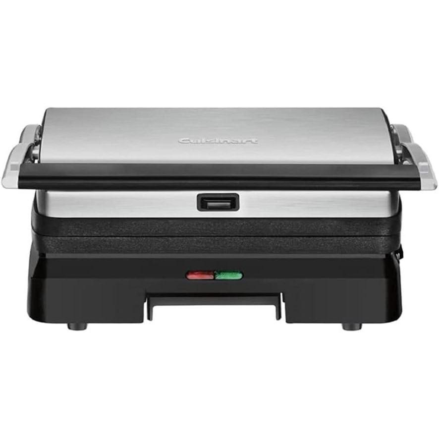imageCuisinart GR11 Griddler 3in1 Grill and Panini Press SilverPanini Griddler