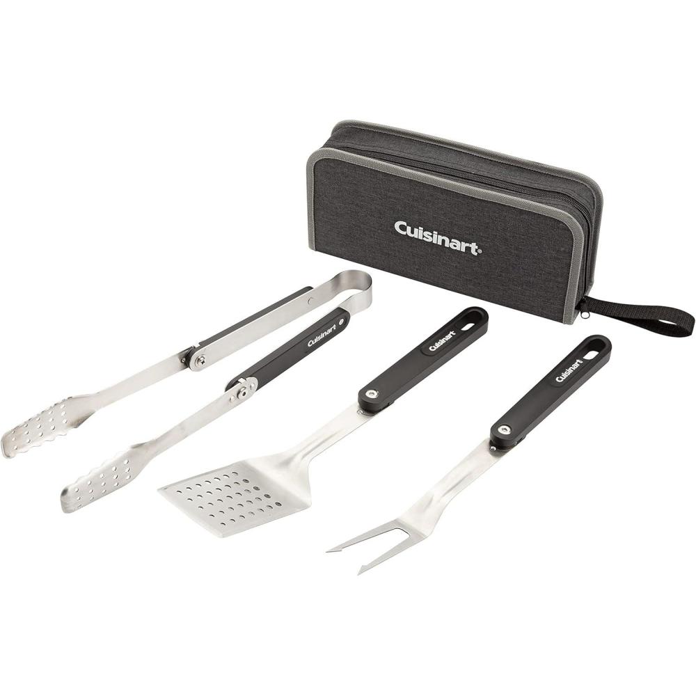 imageCuisinart CGS1000 4Piece Folding Grill Tool Set