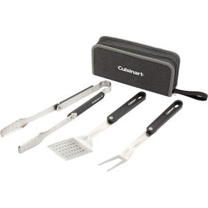 Cuisinart CGS-1000 4-Piece Folding Grill Tool Set