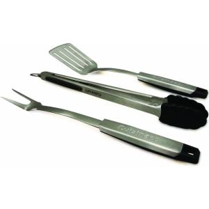 Cuisinart CGS-333 Professional Grill Tool Set (3-Piece),Black and Stainless Steel