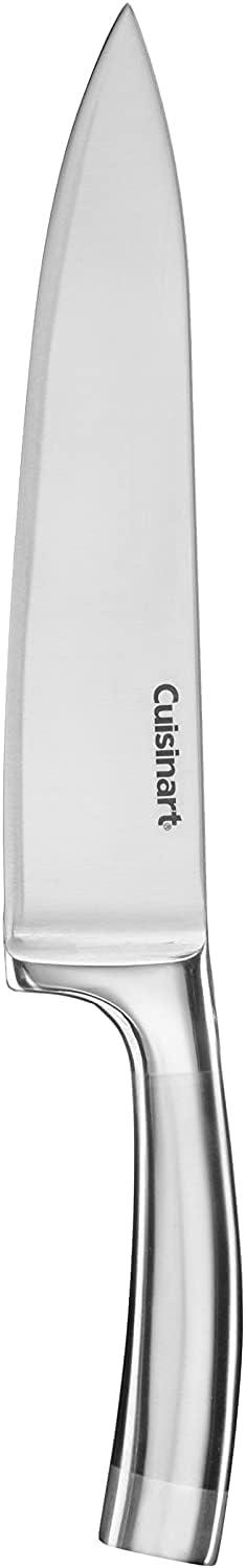 imageCUISINART Block Knife Set 15pc Cutlery Knife Set with Steel Blades for Precise Cutting Lightweight Stainless Steel Durable amp Dishwasher Safe C99SS15PStainless Steel