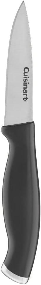 imageCuisinart Block Knife Set 12pc Cutlery Knife Set with Steel Blades for Precise Cutting Lightweight Stainless Steel Durable amp Dishwasher Safe C77SSW12PBlackStainless Steel