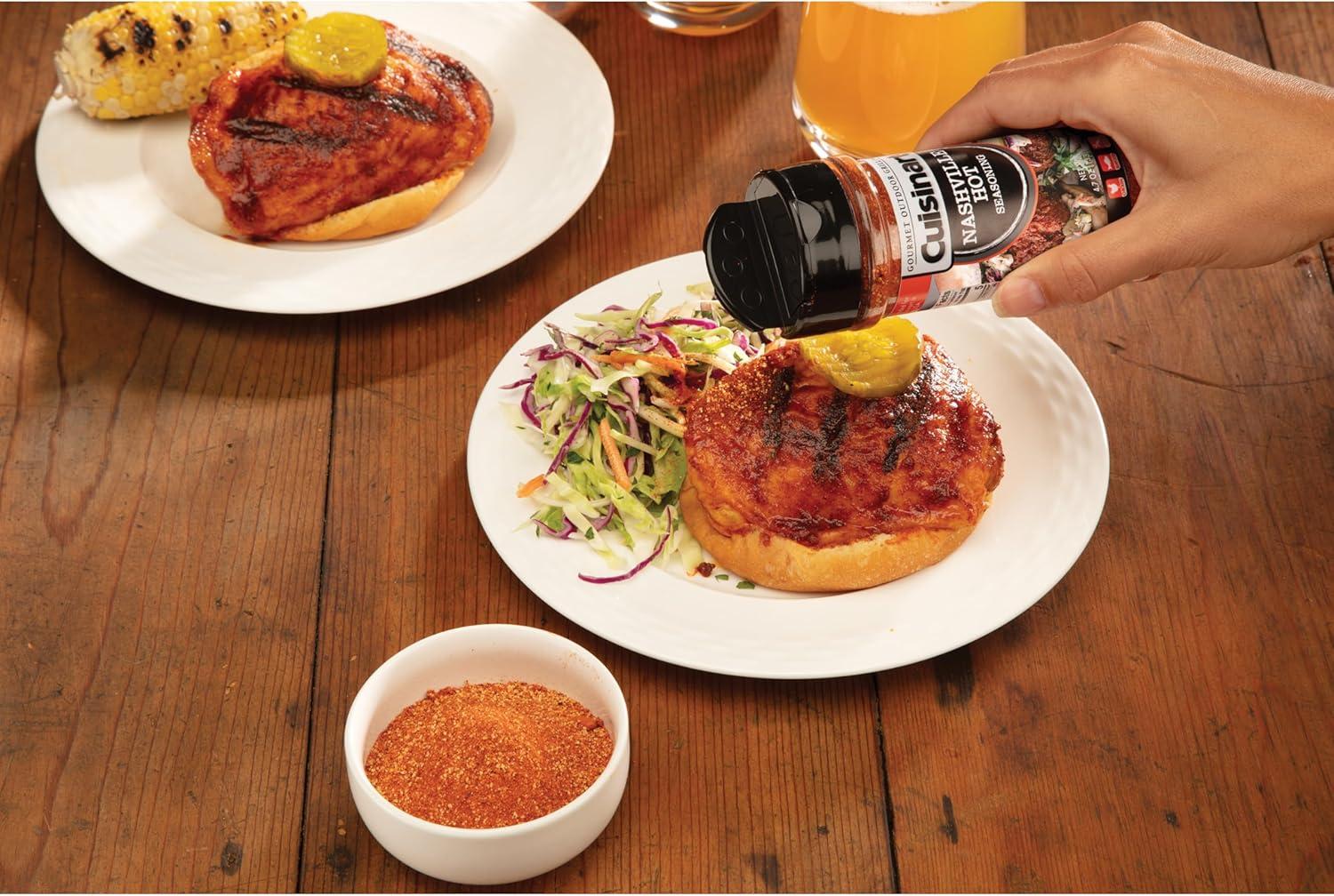 imageCuisinart Roasted Chipotle Garlic Seasoning Smoky Sweet and Spicy CGSS556Nashville Hot 47 oz