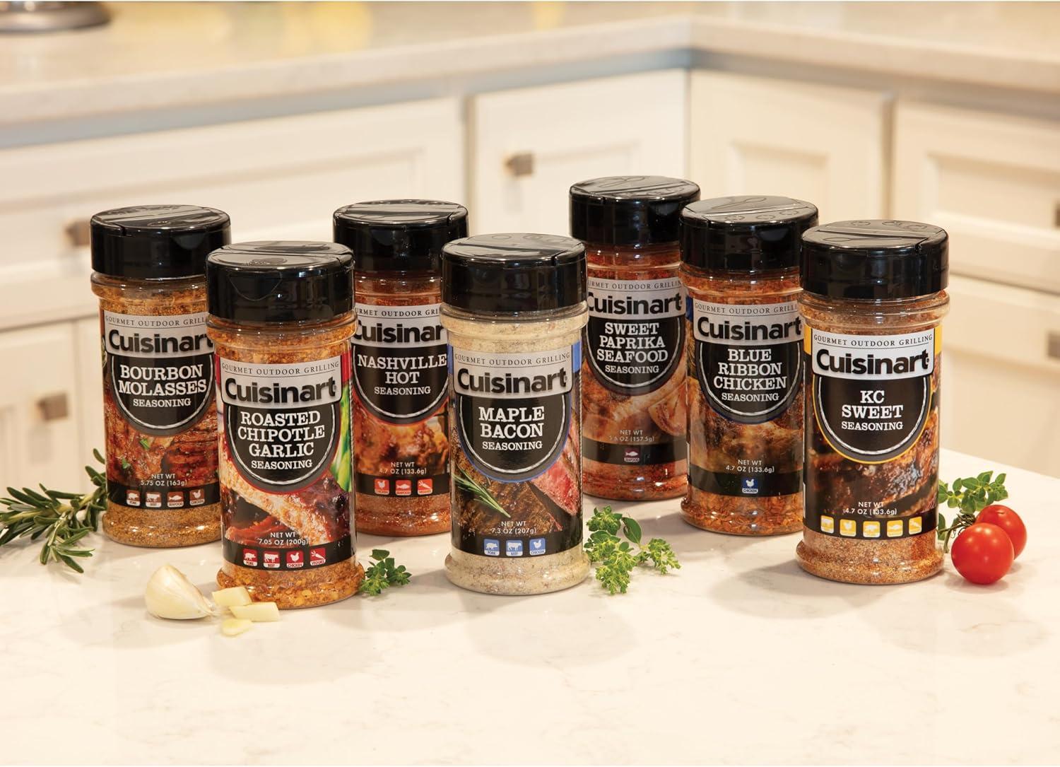 imageCuisinart Roasted Chipotle Garlic Seasoning Smoky Sweet and Spicy CGSS556Nashville Hot 47 oz