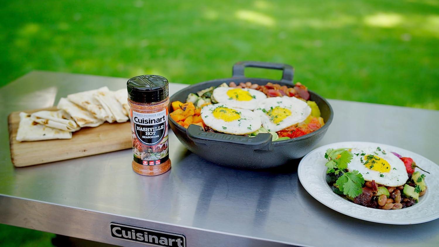 imageCuisinart Roasted Chipotle Garlic Seasoning Smoky Sweet and Spicy CGSS556Nashville Hot 47 oz