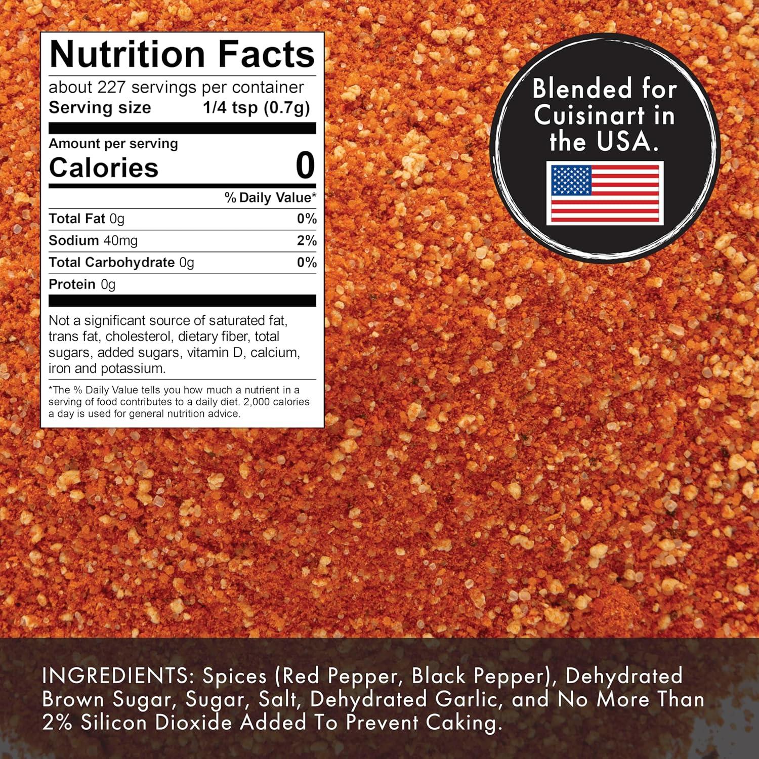 imageCuisinart Roasted Chipotle Garlic Seasoning Smoky Sweet and Spicy CGSS556Nashville Hot 47 oz