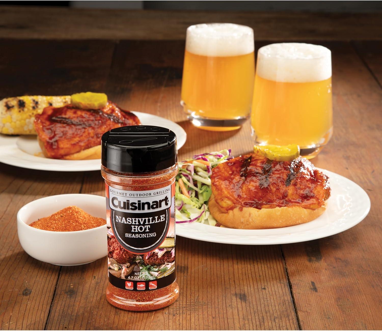 imageCuisinart Roasted Chipotle Garlic Seasoning Smoky Sweet and Spicy CGSS556Nashville Hot 47 oz