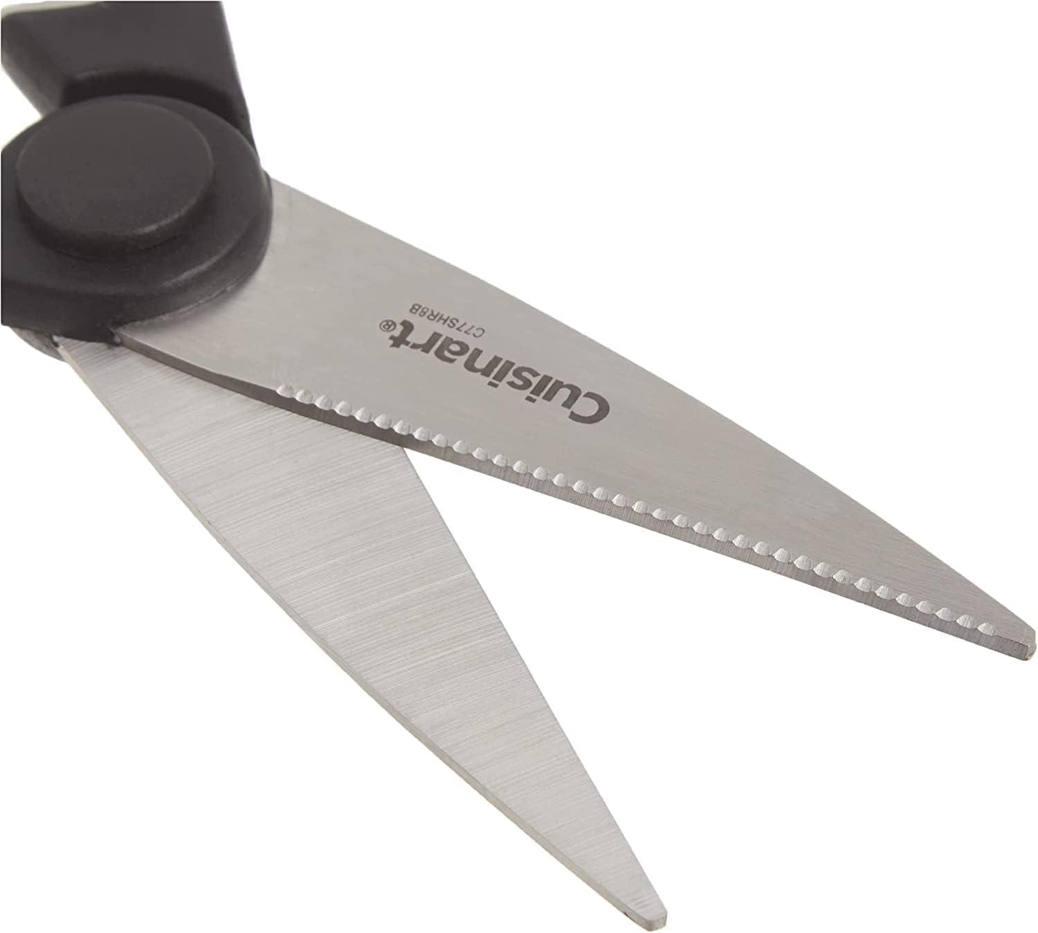 imageCuisinart Shears 8 Inch Kitchen Scissors Black7Inch and 8Inch