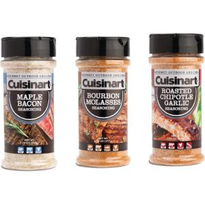 Cuisinart Roasted Chipotle Garlic Seasoning – Smoky, Sweet and Spicy – CGSS-556(3 Flavor Variety Pack  20.1 oz)