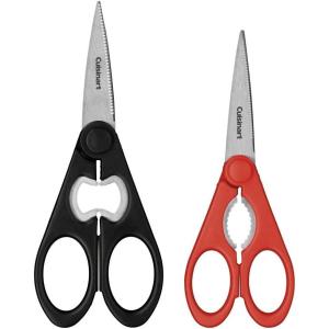 Cuisinart Shears, 8 Inch Kitchen Scissors, Black(7-Inch and 8-Inch)