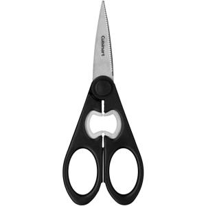 Cuisinart Shears, 8 Inch Kitchen Scissors, Black(8-Inch)