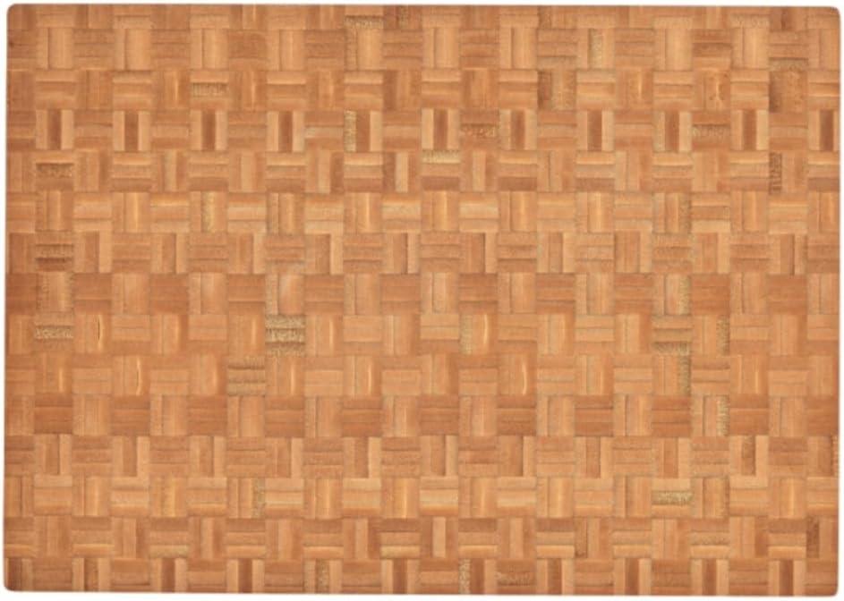 imageCuisinart 17 Reversible End Grain Bamboo Cutting Board Embedded Handles