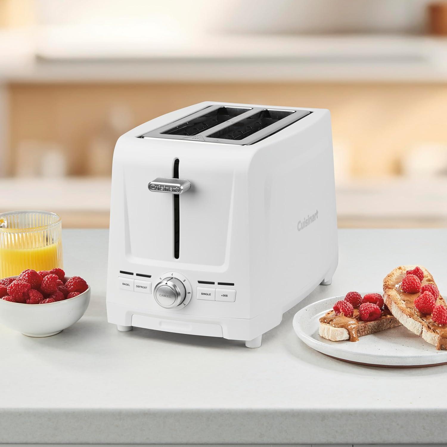 imageCuisinart 2Slice XL Slot Toaster Stone CPT1200White