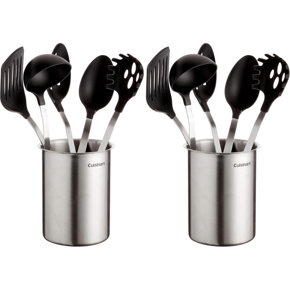 imageCuisinart Barrel Crock Set Set of 6 Steel63 Quarts Pack of 2