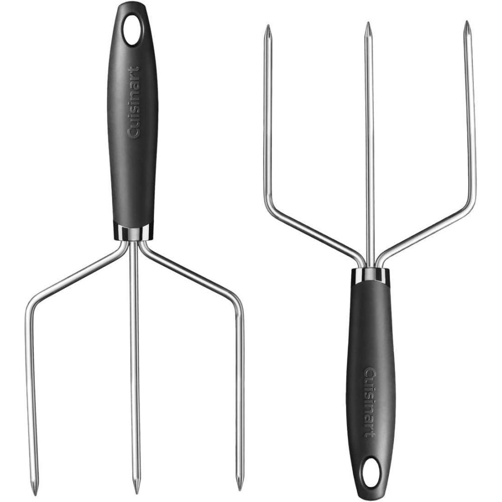 imageCuisinart Curve Handle Hand GraterBlackSilverTurkey Lifters Set of 2