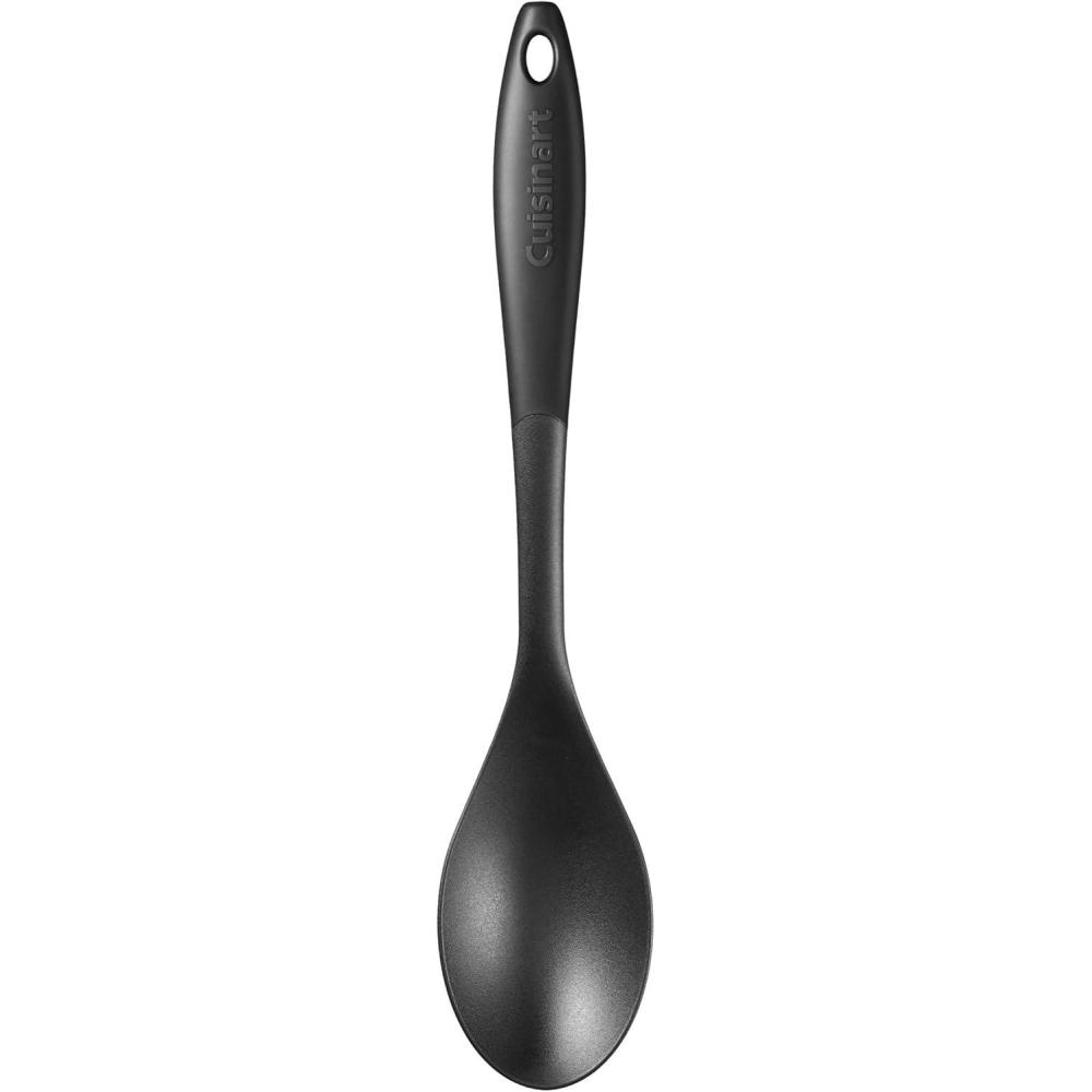 imageCuisinart Curve Handle Nylon Pasta ServerBlack1 EA 145Solid Spoon