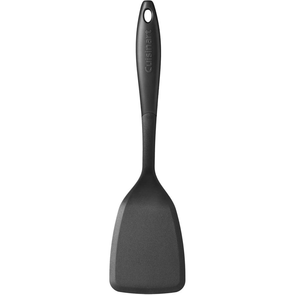 imageCuisinart Curve Handle Nylon Pasta ServerBlack1 EA 145Solid Turner