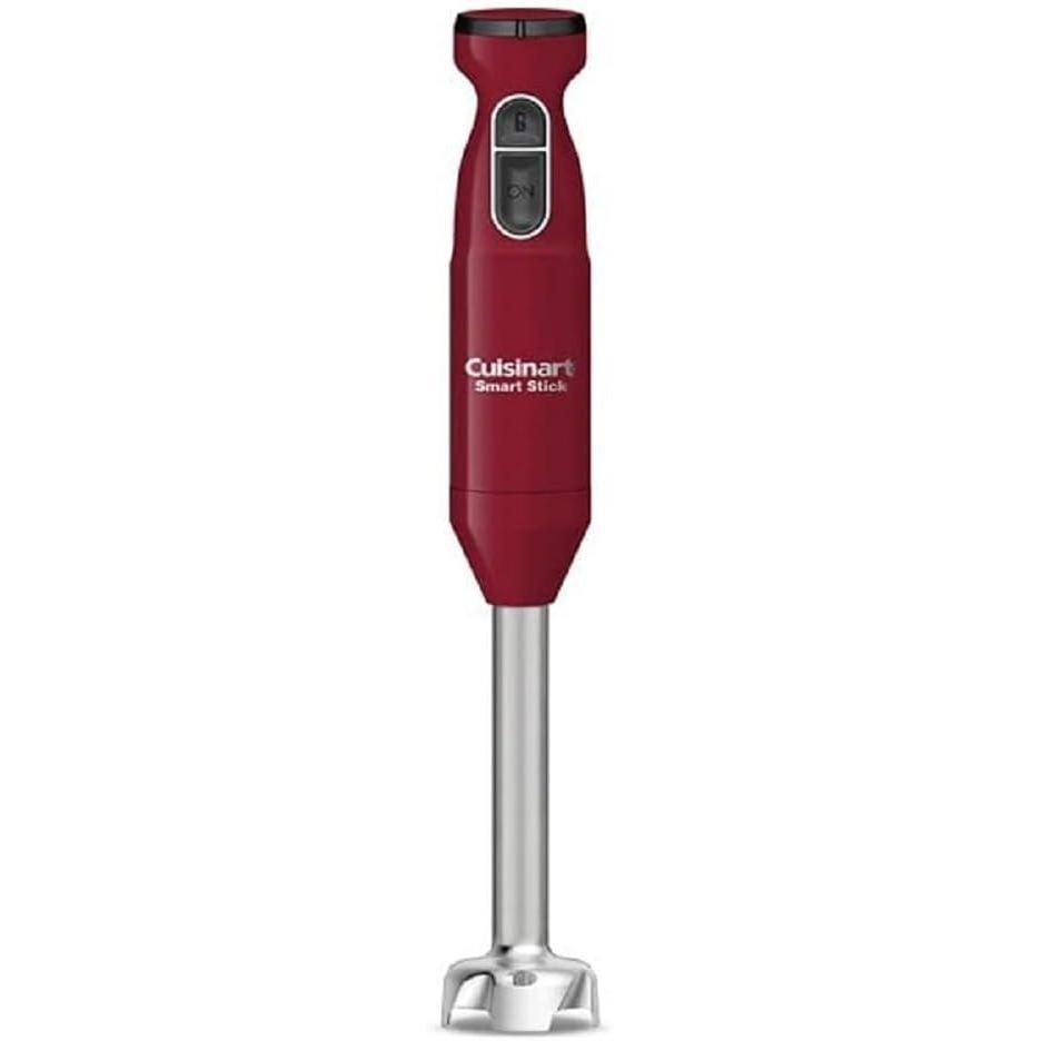 imageCuisinart Smart Stick TwoSpeed Hand Blender Powerful Immersion Blender with 300Watt Motor Blends Shakes Smoothies Puree Baby Food Soups amp Sauces CSB175P1 WhiteRed