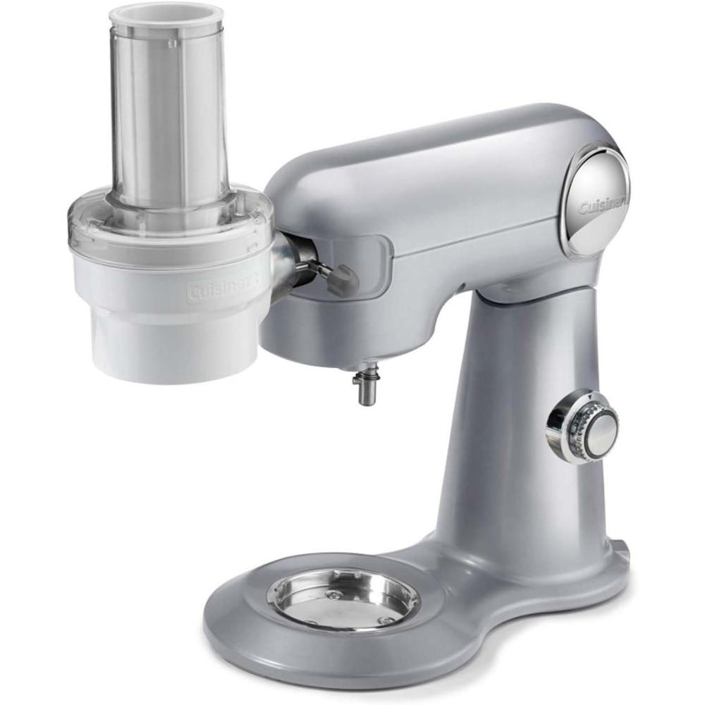 imageCuisinart Stand Mixer 12 Speed 55 Quart Stainless Steel Bowl Chefs Whisk Mixing Paddle Dough Hook Splash Guard w Pour Spout Robins Egg SM50TQWhite