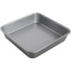 imageCuisinart 9Inch Chefs Classic Nonstick Bakeware Square Cake Pan Silver9Inch