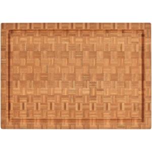 Cuisinart 17″ Reversible End Grain Bamboo Cutting Board Embedded Handles