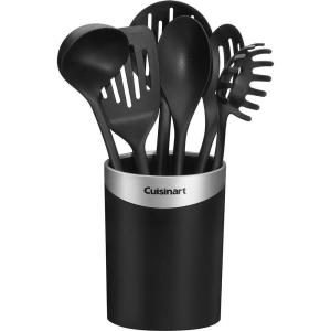 Cuisinart CTG-00-CCR7 Curve Crock with Tools, Set of 7 , Black(26.4 Quarts)