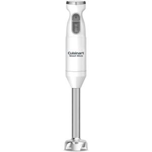 Cuisinart Smart Stick Two-Speed Hand Blender, Powerful Immersion Blender with 300-Watt Motor Blends Shakes, Smoothies, Puree, Baby Food, Soups & Sauces, CSB-175P1, White(White)