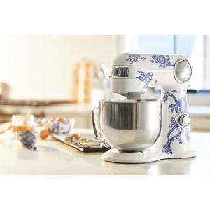 Cuisinart Stand Mixer, 12 Speed, 5.5 Quart Stainless Steel Bowl, Chef’s Whisk, Mixing Paddle, Dough Hook, Splash Guard w/ Pour Spout, Robin’s Egg, SM-50TQ(Caskata)