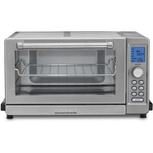 Cuisinart TOB-135N Deluxe Convection Toaster Oven Broiler, Brushed Stainless, Silver(Silver)