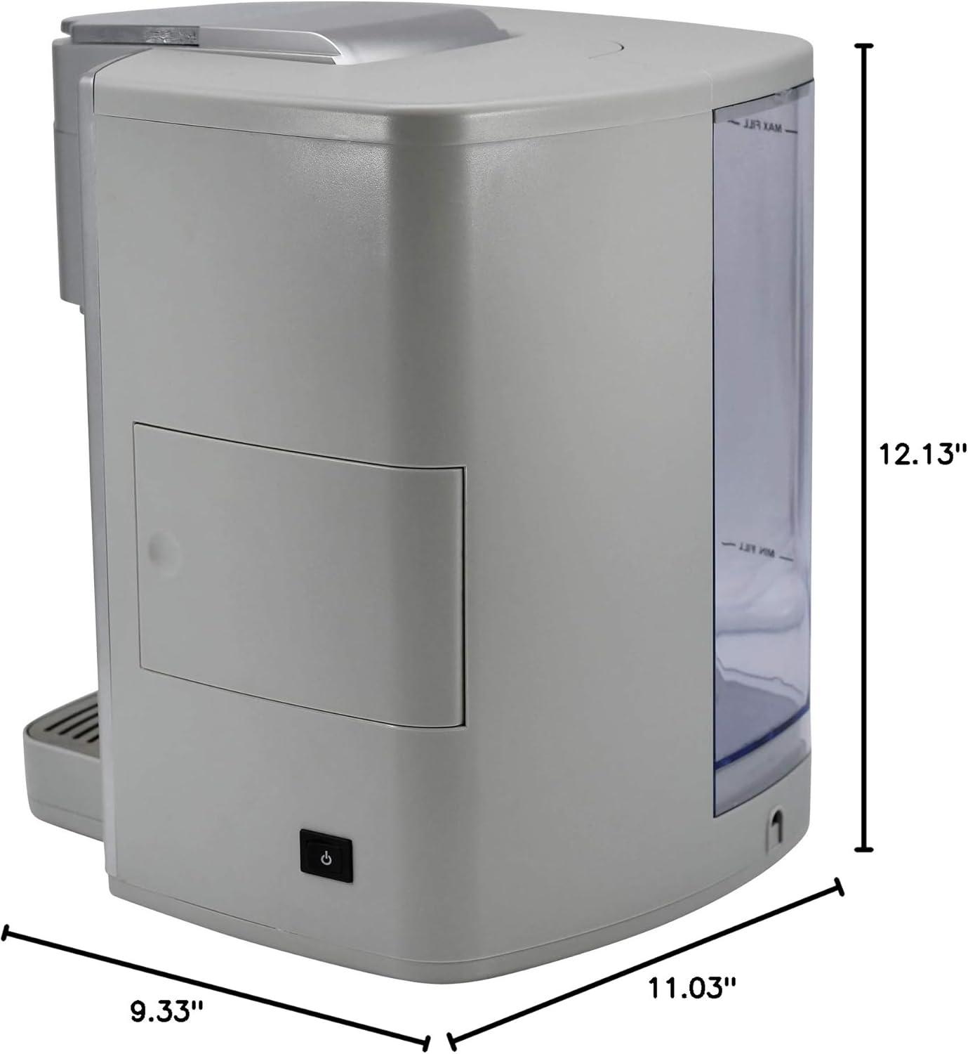 imageCuisinart Coffee Maker Single Serve 72Ounce Reservoir Pod Coffee Machine Programmable Brewing amp Hot Water Dispenser 3 CupSize Settings Stainless Steel SS10P1 SilverCool Grey