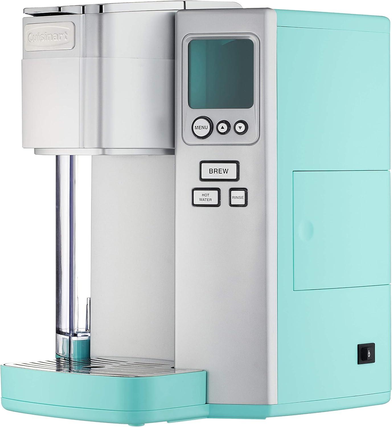 imageCuisinart Coffee Maker Single Serve 72Ounce Reservoir Pod Coffee Machine Programmable Brewing amp Hot Water Dispenser 3 CupSize Settings Stainless Steel SS10P1 SilverRobins Egg Blue