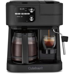 Cuisinart Coffee Center Barista Bar 4-in-1 Coffee Maker, Single-Serve Pods Compatible, Coffeemaker, Three Brewing Sizes, SS-4N1NAS, Black(Matte Black)