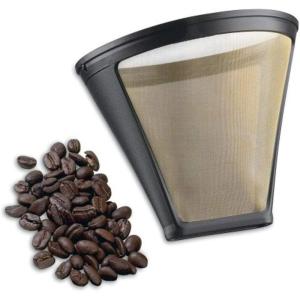 Cuisinart GTF-4 Tone Coffee Filter, 4-Cup Cone, Black/Gold(4-Cup Cone (Pack of 6))