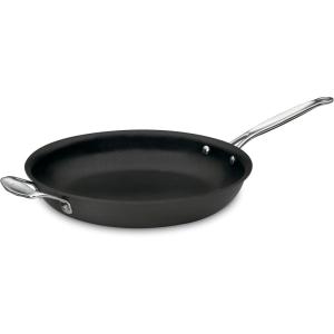 Cuisinart Chef’s Classic 8-Inch Open Skillet Nonstick-Hard-Anodized, 622C-20(Black)