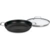 imageCuisinart Chefs Classic Nonstick Classic Hard Anodized 12 Everyday Pan wMedium Dome Cover