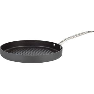 Cuisinart Chef’s Classic™ Nonstick Hard Anodized 12″ Round Grill Pan, 630C-30(PFAS-Free)