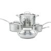 imageCuisinart 7Piece Cookware Set Chefs Classic Stainless Steel Collection 777P1