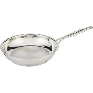 Cuisinart 10-Inch Open Skillet, Chef’s Classic Stainless Steel Cookware Collection, 722-24(Chef’s Classic Stainless)