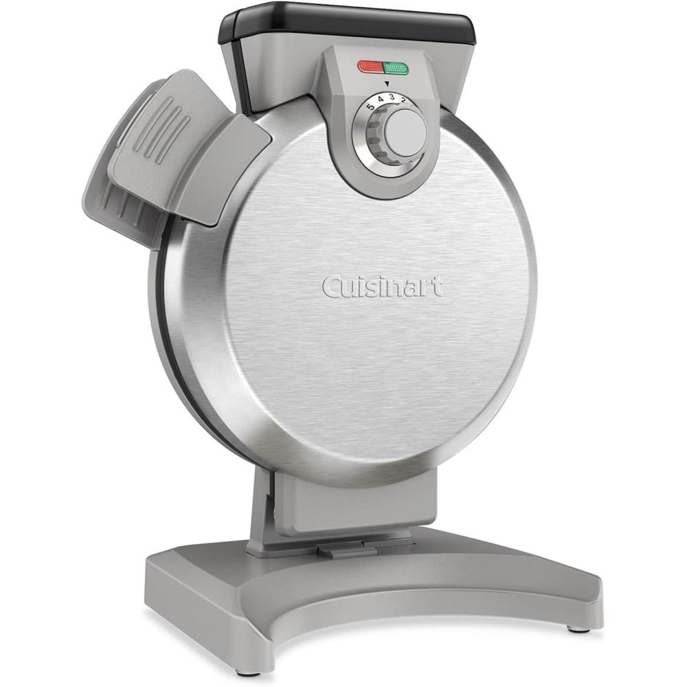 imageCuisinart Belgian Waffle Maker Vertical Iron Silver WAFV100P1
